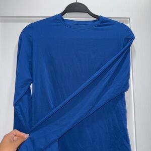 Skims Blue Long Sleeve Shirt